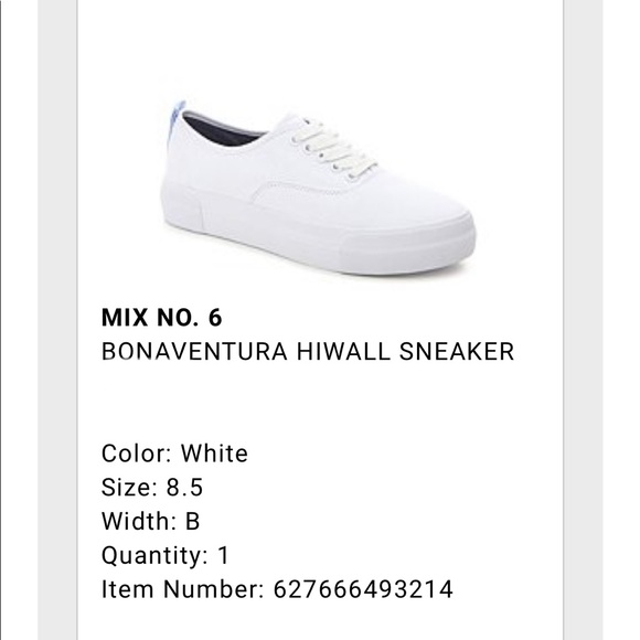 Mix No 6 Bonaventura Hiwall Sneaker - Picture 8 of 8